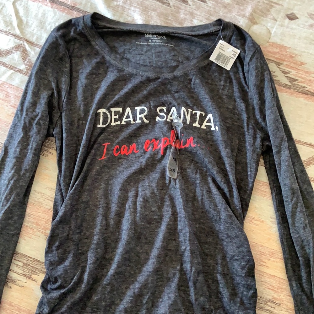 Motherhood Maternity Christmas Long Sleeve XS